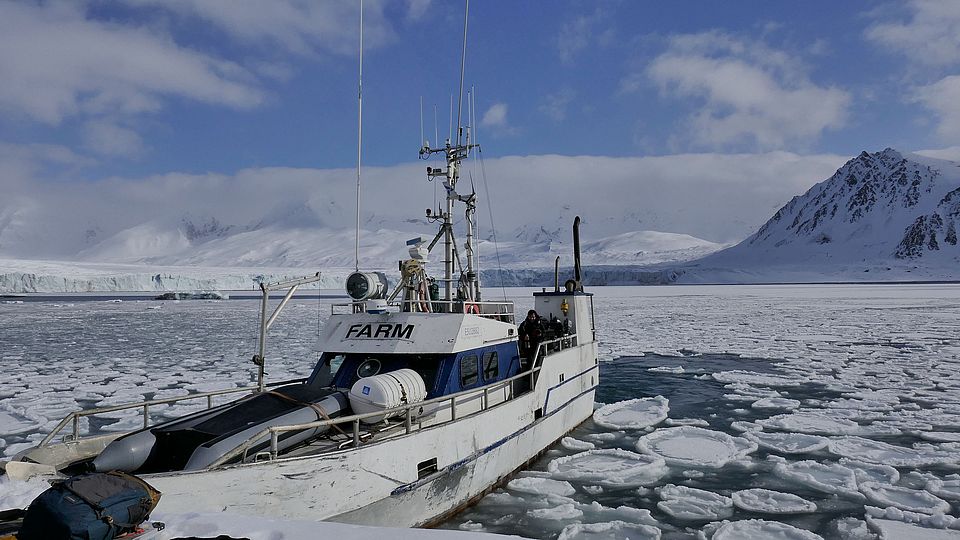 Boat Spitzbergen