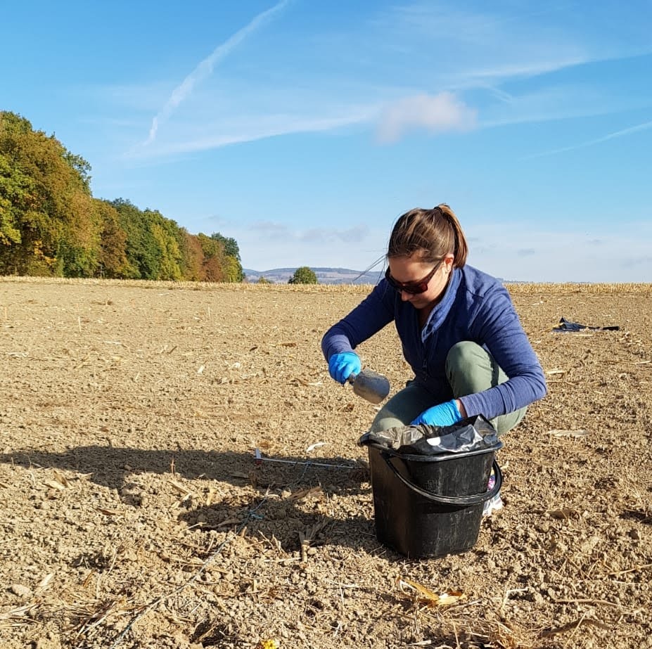 soil collection field